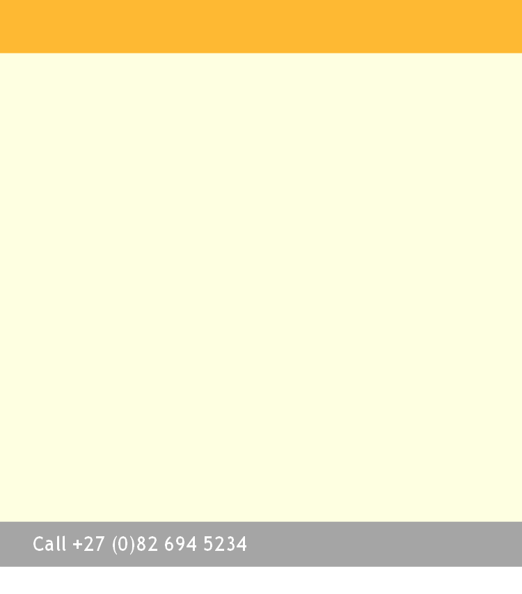 Call +27 (0)82 694 5234      